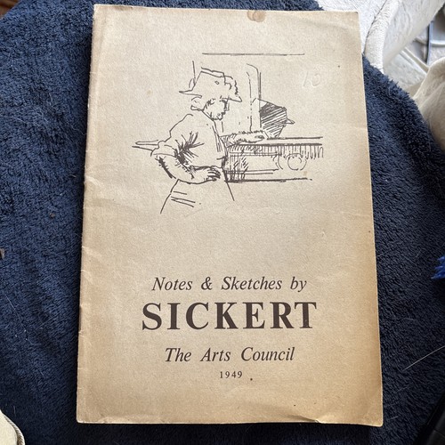 Notes sketches by sickert - &,