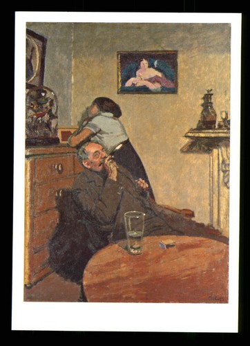 Unused modern art - card, walter