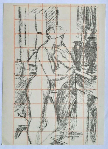 Walter sickert nudo stampa - stampa, di